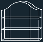 Luxus Sammler Vitrine Crystal, glanz-vernickelt, 27,5 x 28 x 8 cm, ohne Beleuchtung Luxus Sammler Vitrine Crystal, glanz-vernickelt, 27,5 x 28 x 8 cm, ohne Beleuchtung